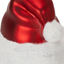 Artikel Julkulor tomtehatt glas 8cm 6st