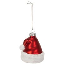 Artikel Julkulor tomtehatt glas 8cm 6st