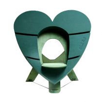 OASIS® Bioline® Deco urnhjärta 65cm med stativ