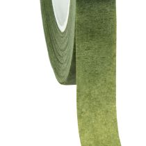 Artikel OASIS® Flower Tape, självhäftande blomtejp, mossgrön B13mm L27,5cm 2 st.