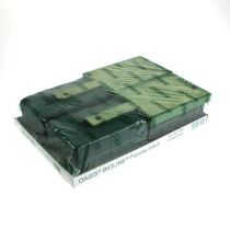 Artikel Blommigt skum tegel grön metall trä 4 st arrangemang bas