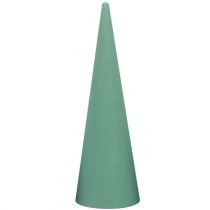 Artikel Blommig Foam Cone Grön H60cm Ø18cm 1st