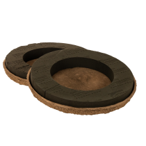 Artikel Blommig skumring med bas OASIS® Renewal® Blommigt skum Biolit® 38 cm 2 st
