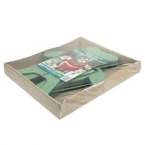 Artikel Blommig skumfigur Teddy med stativ 48,5cm x 42cm H5cm 1 st