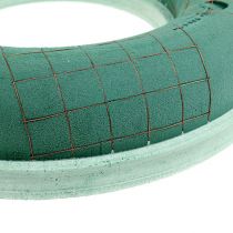 Artikel Blommig skumring grön krans plug-in massa Ø42cm 2 st