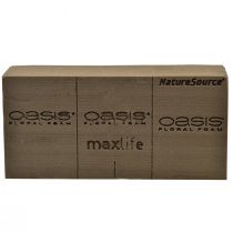 Artikel Oasis NatureSource Maxlife Floral Foam Tegel Brun 23×11×7,5 cm 1 st