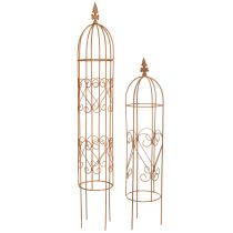 Artikel Trädgårdsspaljé, klätterhjälpmedel för rosor och andra klätterväxter, idealisk trädgårdsdesign, 108 cm, set om 2.