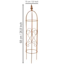 Artikel Trädgårdsspaljé, klätterhjälpmedel för rosor och andra klätterväxter, idealisk trädgårdsdesign, 108 cm, set om 2.