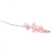Artikel Orkidé Phalaenopsis konstgjord 6 blommor rosa 70cm