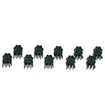 Orchid Clips Plast Green Pack om 10