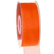 Artikel Organzaband presentband orange band kantkant 40mm 50m