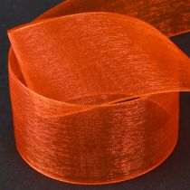 Artikel Organzaband presentband orange band kantkant 40mm 50m