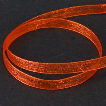 Artikel Organzaband presentband orange band kantkant 6mm 50m
