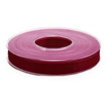 Artikel Organzaband kantband Organza Bordeaux 15mm 50m