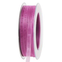 Artikel Organza band aubergine 7mm 50m