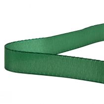 Dekorationsband grönt presentband kantkant mörkgrön 15mm 3m