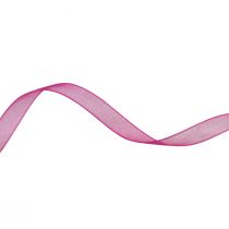 Artikel Organzaband presentband rosa band kantkant 6mm 50m