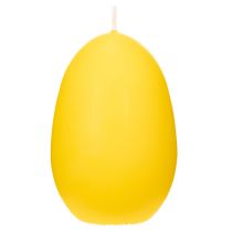 Artikel Påskäggsljus för påskdekoration i vardagsrummet, snyggt och perfekt för påsk, 9 cm, 20 timmar, 6 stycken