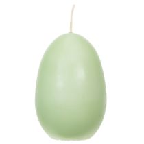 Artikel Påskljus, äggformade, gröna, 9 cm, 20 timmar, 6 stycken