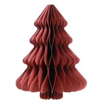 Artikel Pappersjulgran för upphängning av Bordeaux H40cm 2st