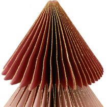 Artikel Pappersjulgran Pappersjulgran Bordeaux H30cm