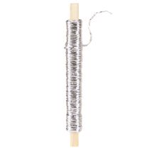 Artikel Papperssladd inlindad i tråd Ø0,8mm 22m silver