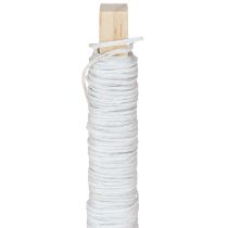 Artikel Papperssladd lindad Ø0,8mm 22m vit