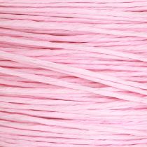 Artikel Papperssnöre trådlindat Ø2mm 100m rosa