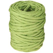 Artikel Papperssladd grön dekorationssladd utan trådbredd 6mm 23m