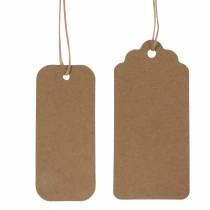 Artikel Presentetikett pappersskylt 9,5/8cm 100 st