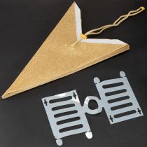 Artikel Julstjärneljus, pappersstjärnedekoration, festlig, elegant design