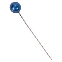 Artikel Pärlhuvudstift Blå Ø10mm 60mm