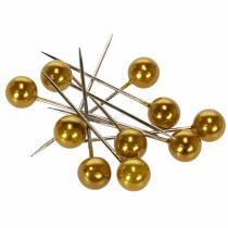 Artikel Pärlhuvudstift Guld Ø15mm 75mm