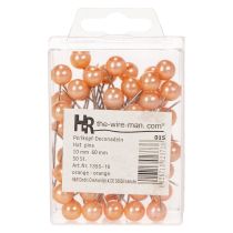 Artikel Pärlstift orange Ø10mm 60mm