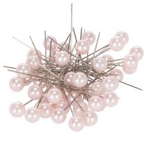 Artikel Pärlhuvudstift Rosa Ø10mm 60mm