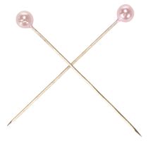 Artikel Pärlnålar rosa Ø4mm 4cm 150 st