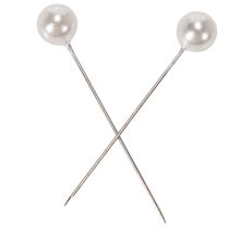 Artikel Pärlhuvudstift Vit Ø10mm 60mm