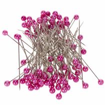 Artikel Pärlhuvudnålar Ø6mm 65mm rosa