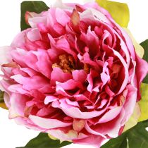 Artikel Pioner Långstammiga konstgjorda blommor Rosa 70cm 3st