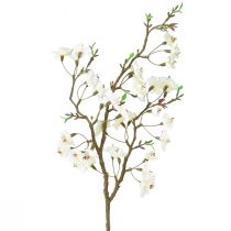 Artikel Konstgjord persikoblommig gren krämfärg 69cm