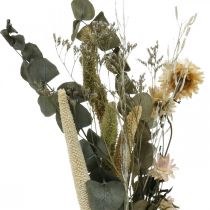 Torkade blommor bukett eukalyptus torr blomsterset H30-35cm