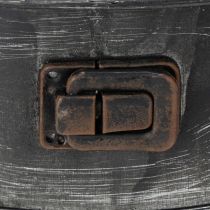 Artikel Kruka, dekorativ bakform, springform för plantering, metalldekoration Ø24cm H7,5cm