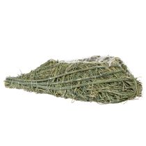 Artikel Växthjärta av naturmaterial med folieinlägg, 22 cm, 2 stycken