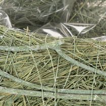 Artikel Hjärtformad skål av naturgräs med planteringsfolie, 38 cm