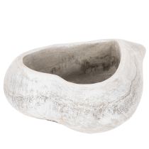 Artikel Dekorativ hjärtformad skål, grå; liten hjärtformad kruka, 19 cm