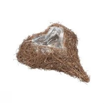 Artikel Växthjärta vinstockar hjärta växtskål naturlig Salim 21×20,5×6cm