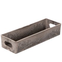 Artikel Kompakt rektangulär bricka, mångsidig användning för dekoration och plantering, 23 cm