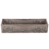 Artikel Kompakt rektangulär bricka, mångsidig användning för dekoration och plantering, 23 cm