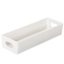 Artikel Rektangulär bricka med handtag för förvaring och bordsdekoration, 32 cm