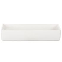 Artikel Rektangulär bricka med handtag för förvaring och bordsdekoration, 32 cm